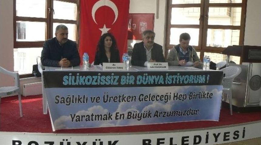 Boz&uuml;y&uuml;k&rsquo;te 2&rsquo;nci Silikozis Bilgilendirme Toplantısı