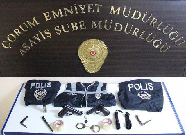 Kendilerine Polis S&uuml;s&uuml; Vererek Ka&ccedil;ıracaklardı 1