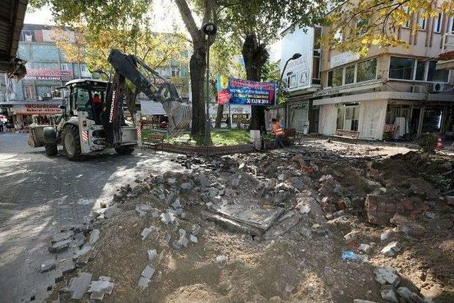 Aynalı Kavak &Ccedil;arşısı Yenileniyor 2