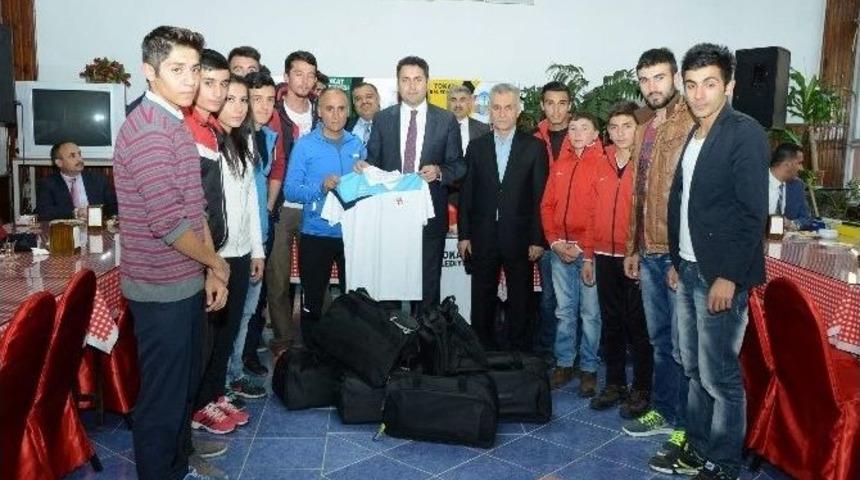 Tokat&rsquo;ta Amat&ouml;re Malzeme Desteği