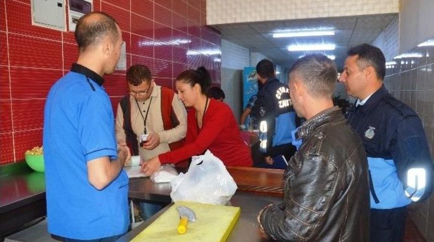 Ceyhan&rsquo;da Zabıtadan D&ouml;nerci Denetimi