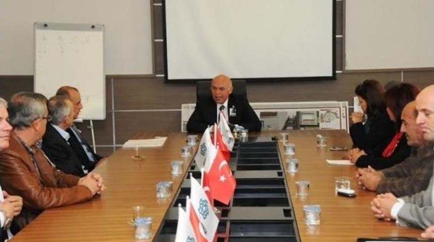 S&uuml;leymanpaşa Belediye Başkanı Eşkinat, Esnaf Oda Başkanları İle Sahil Projesini Ve S&uuml;leymanpaşa&rsquo;nın Kurtuluşu Etkinliklerini G&ouml;r&uuml;şt&uuml;
