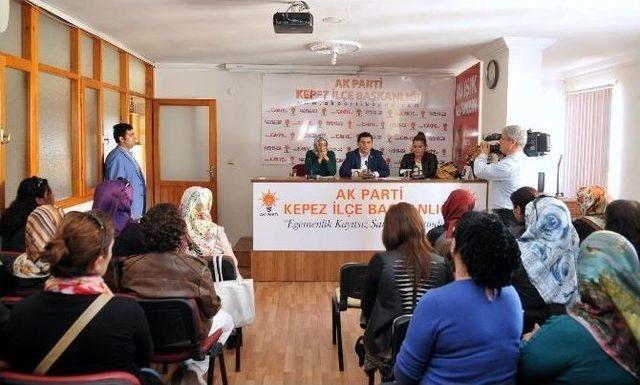 T&uuml;t&uuml;nc&uuml;, &ldquo;ak Parti Kepez&rsquo;le İyi Bir Takımız&rdquo; 1