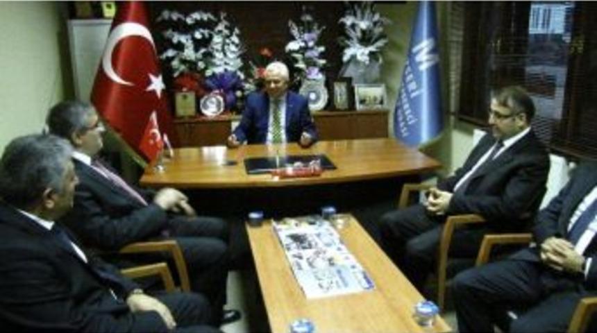 Gelir İdaresi Başkanı Adnan Ert&uuml;rk Kayseri Smmm Odası&rsquo;nı Ziyaret Etti