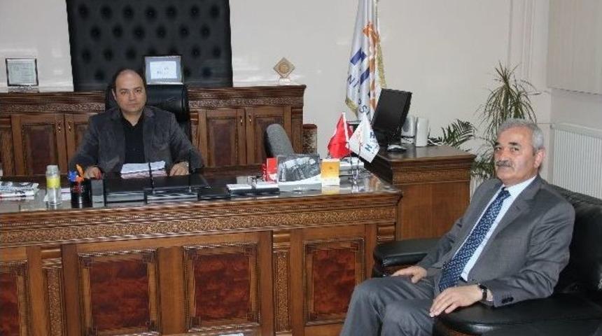 Başkan Karataş&rsquo;tan Osmancık Myo&rsquo;ya Ziyaret