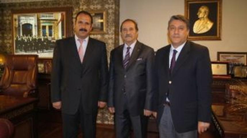 Başsavcı İcral&rsquo;den, Sesob Başkanı K&ouml;ksal&rsquo;a Ziyaret