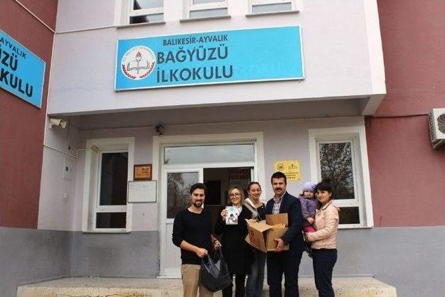 Ayvalık Gençlik Meclisi’nden Köy Öğrencilerine Kitap