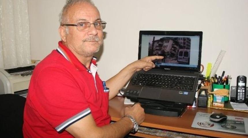 (&ouml;zel Haber) Bu Fotoğraf &Ccedil;ekildiğinde Enkaz Altındaydı