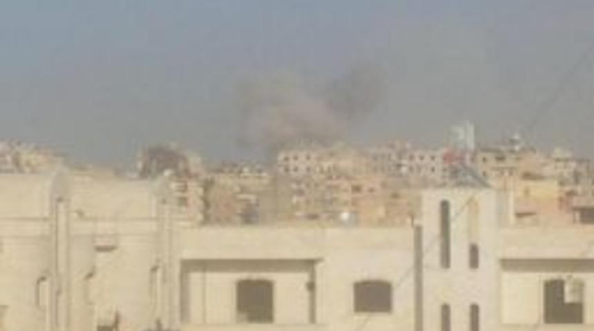 Suriye&rsquo;de &Ccedil;arşı Meydanı Ve Hastane Yanına Bomba Yağdı