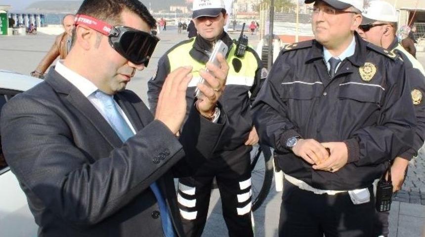 Polisten G&uuml;ld&uuml;ren Alkol Uygulaması