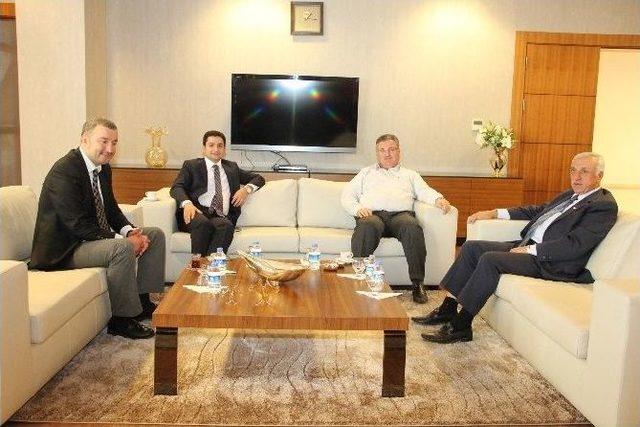 Oğuzeli Kaymakamı Gaib&rsquo;i Ziyaret Etti 1