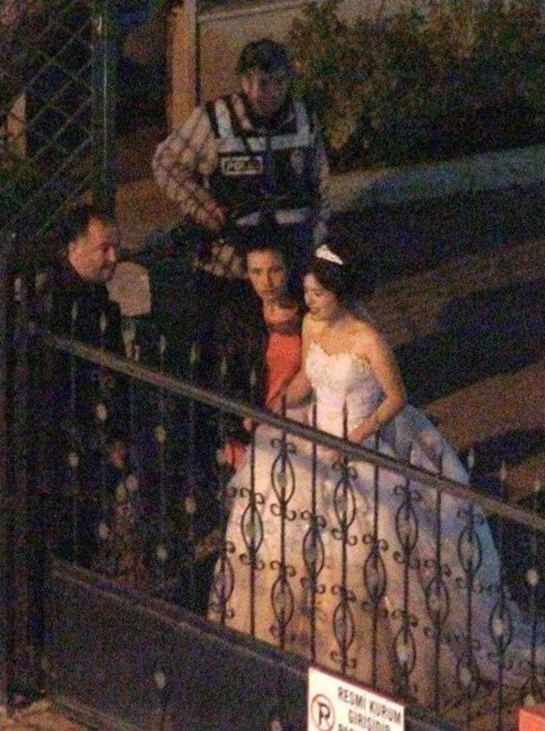 (&ouml;zel Haber) Damat, Taciz İddiasıyla Emniyete Getirilince Gelin Perişan Oldu