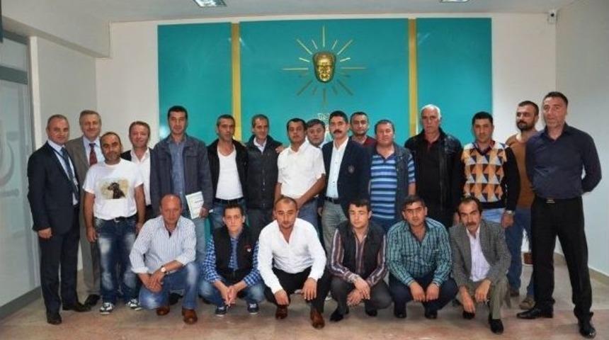 Hastane Tadilatında &Ccedil;alışanlara Teşekk&uuml;r Belgesi