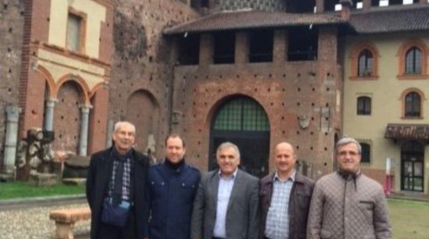 Başkan İnci İtalya&rsquo;da