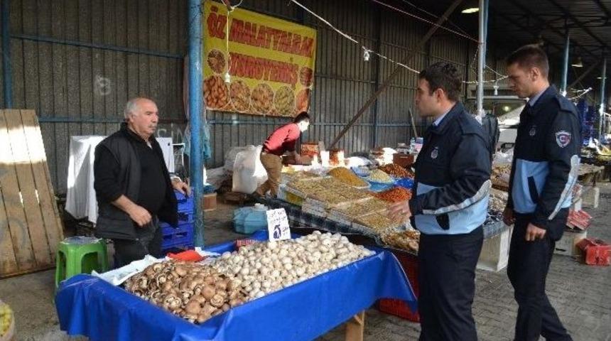 &Ccedil;erkezk&ouml;y Zabıtasından &rsquo;mantar&rsquo; Operasyonu