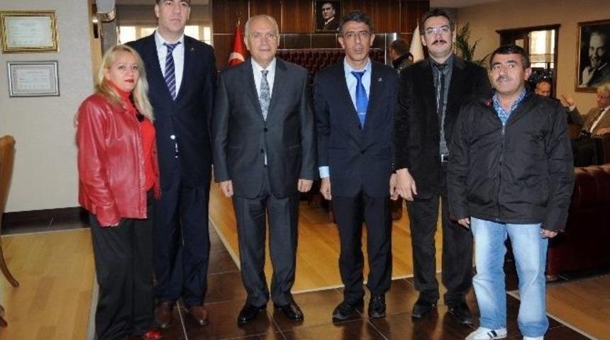 Enkamuder&rsquo;den Başkan Yaşar&rsquo;a Ziyaret