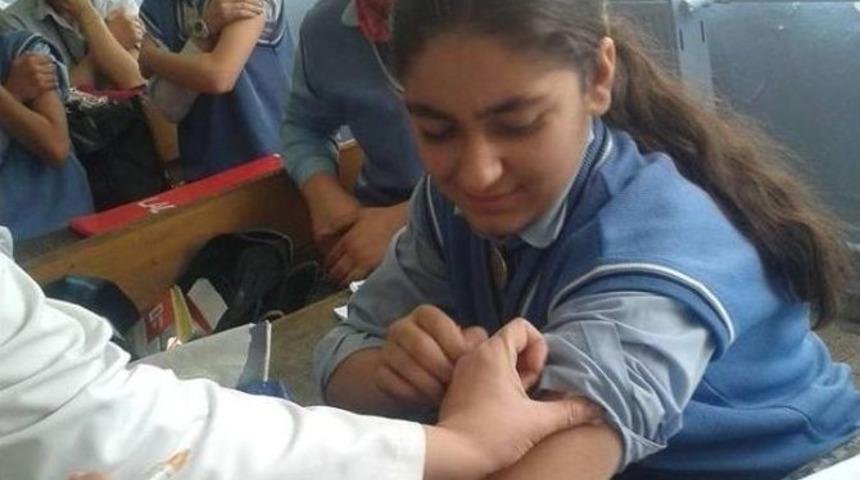 Okul Aşılama &Ccedil;alışmaları Başladı