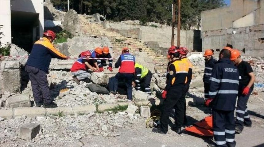 Kahramanmaraş&rsquo;ta Deprem Tatbikatı