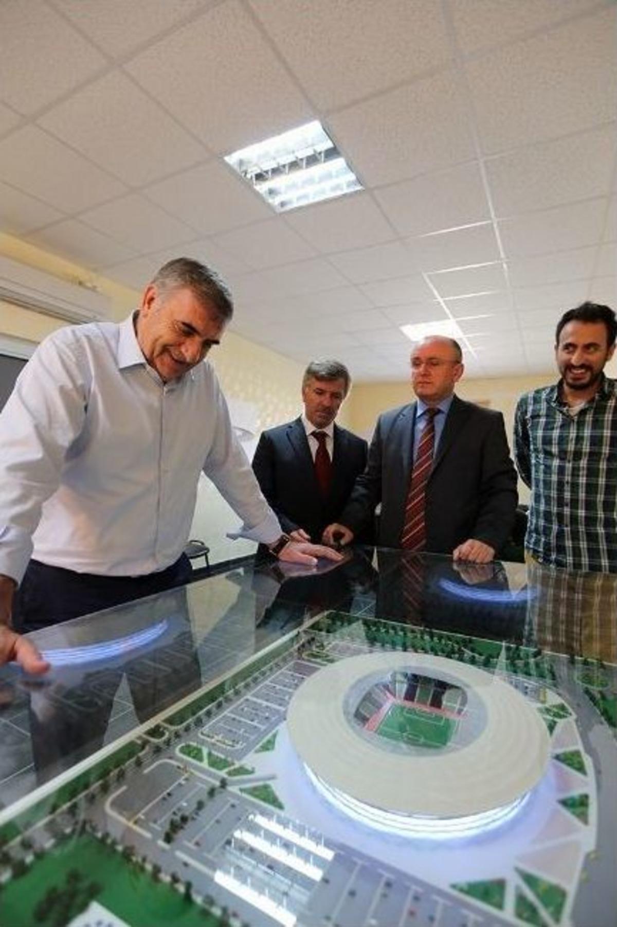 Sakaryaspor&rsquo;un Yeni Stadyumu 2016 Yılı Başında Tamamlanacak