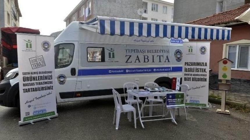 Tepebaşı&rsquo;ndan Mobil Zabıta Karakolu