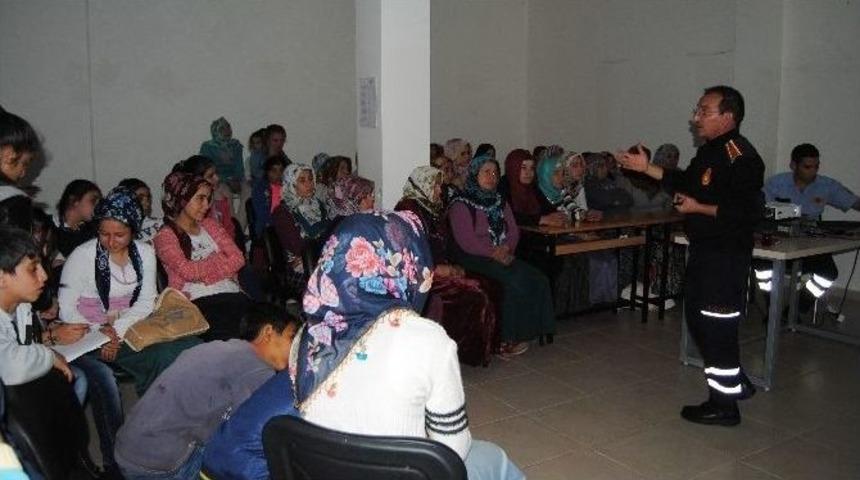 Soba Zehirlenmelerine Karşı Kadınlara Eğitim