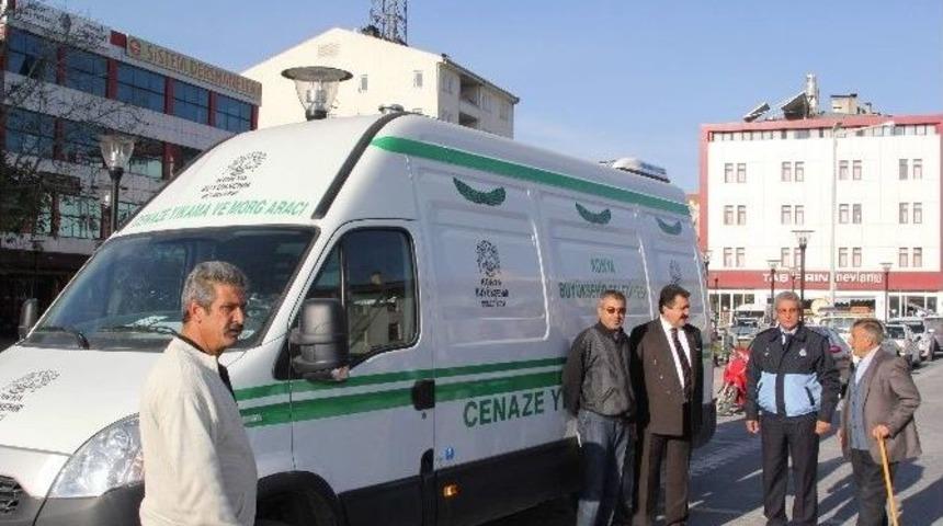 Cihanbeyli Belediyesi Cenaze Hizmetleri Filosuna Yeni Araç