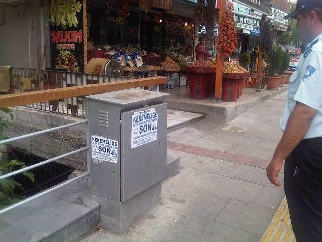 Gaziantep Afiş Kirliliğinden Temizleniyor 1