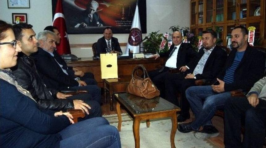 Ayto&rsquo;dan Aydın Barosu Ve Aygiad&rsquo;a Ziyaret
