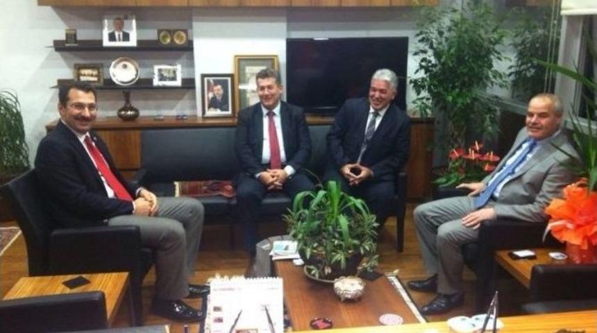 İhlas Personelinden, Bakan Yardımcısı Atabek&rsquo;e Ziyaret