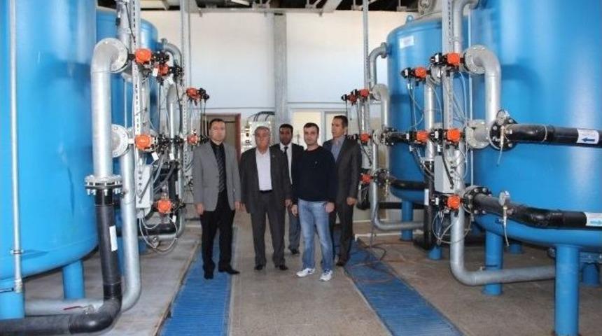 Atak, Arıtma Tesisinde İncelemelerde Bulundu