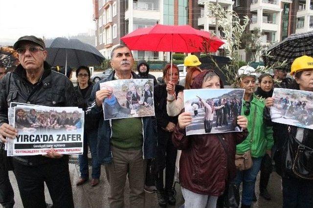 Çanakkale’de Soma Protestosu