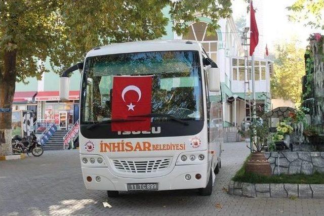 İnhisar Belediyesi Bünyesine Yeni Araçlar Kattı