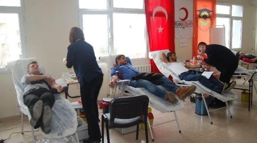 Malkara Myo&rsquo;da 80 &Uuml;nite Kan Bağışlandı