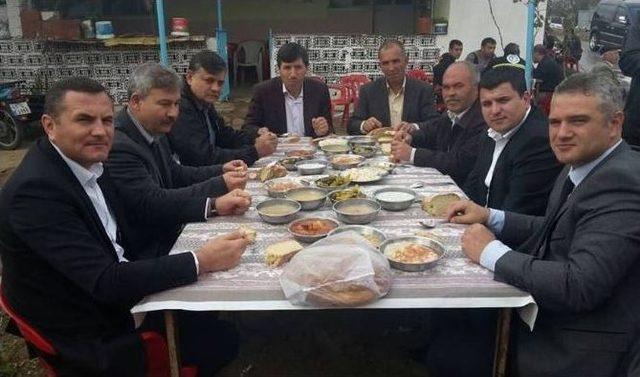 Başkan Yaralı, K&ouml;pr&uuml;başı İl&ccedil;esine Gitti 1