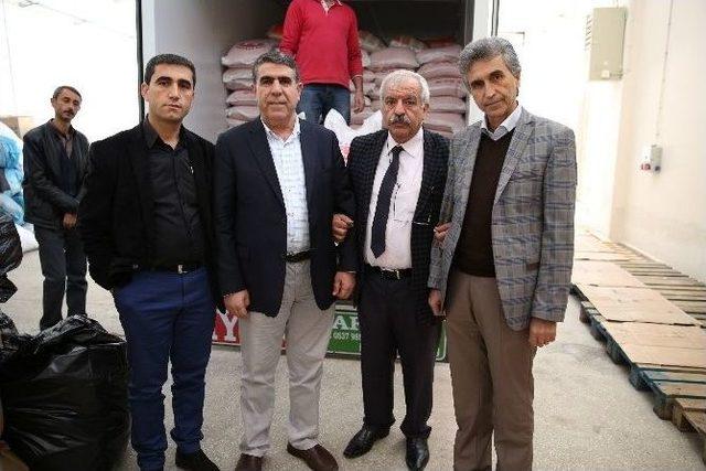 Dtso&rsquo;dan Kobani&rsquo;ye 34 Ton Gıda Yardımı 1