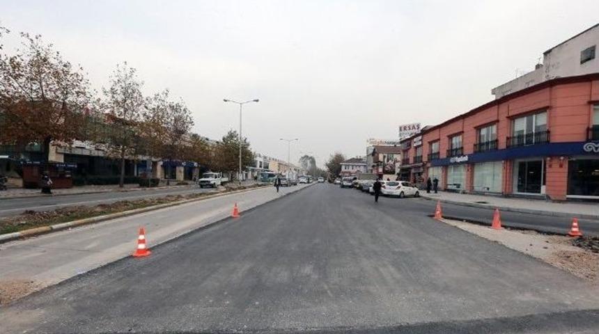 Sakarya Caddesinde &Ccedil;alışmalar Devam Ediyor