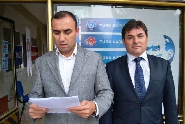 Ayvalık&rsquo;ta Meb&rsquo;in Okul M&uuml;d&uuml;rl&uuml;ğ&uuml; Sınavlarına Tepki 2