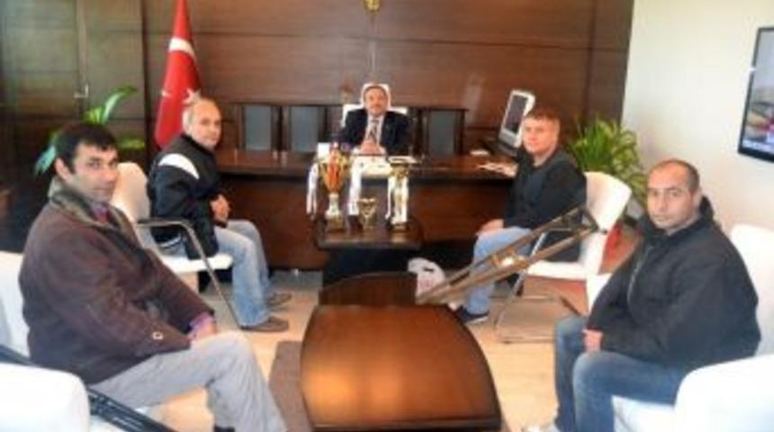 Besk Kaymakam Atlamaz&rsquo;ı Ziyaret Etti