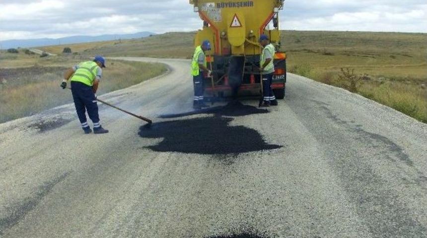 Eskişehir&rsquo;de Kış &Ouml;ncesi Asfaltlama &Ccedil;alışmaları