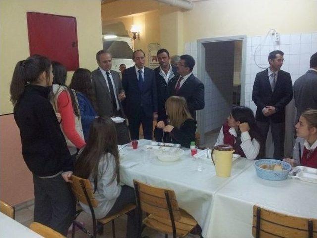 Kaymakam Yusuf Cıbır İl&ccedil;edeki Kurumları İnceledi 1