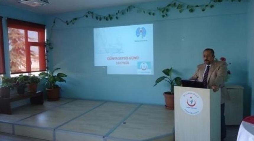 Bilecik&rsquo;te D&uuml;nya Sepsis G&uuml;n&uuml; Farkındalık Eğitimi
