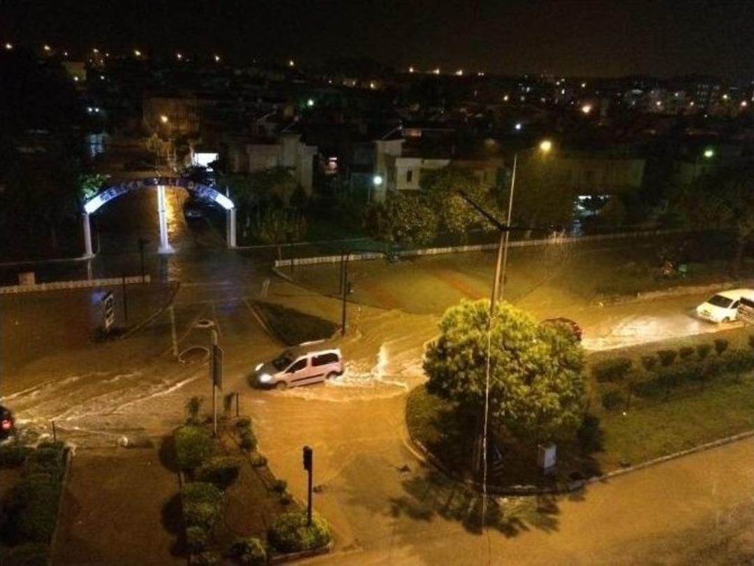 Didim&rsquo;de Şiddetli Yağış G&ouml;&ccedil;&uuml;ğe Neden Oldu