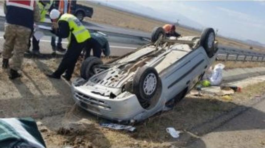 Pasinler&rsquo;de Trafik Kazası: 6 Yaralı