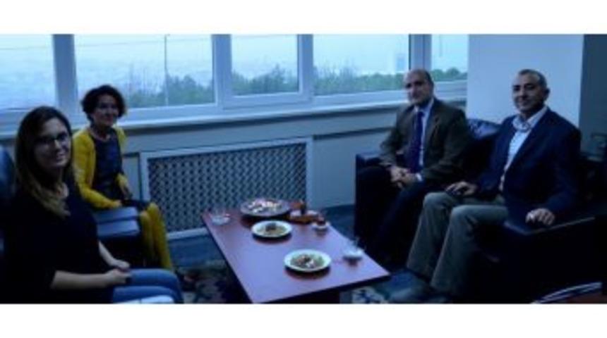 Tabip Odası&rsquo;ndan Prof. Dr. Mustafa Sa&ccedil;ar&rsquo;a Ziyaret