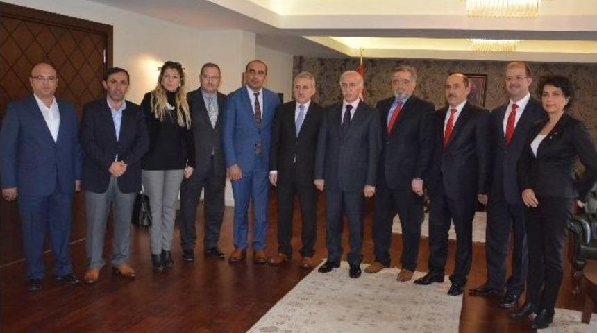 Sadef&rsquo;ten Vali Şahin&rsquo;e Ziyaret