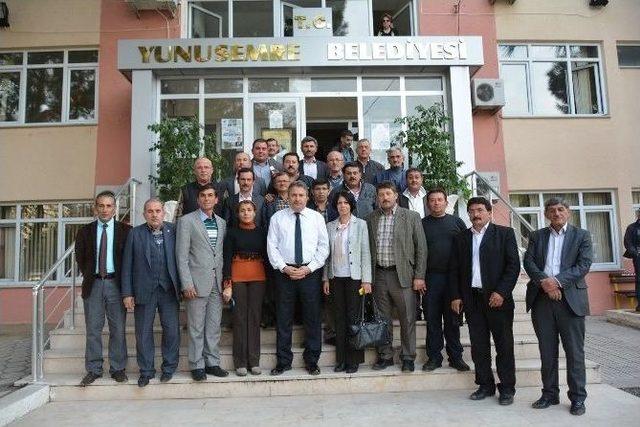 Başkan &Ccedil;er&ccedil;i Muhtarların Sorunlarını Dinledi 1