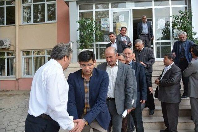 Başkan &Ccedil;er&ccedil;i Muhtarların Sorunlarını Dinledi 2