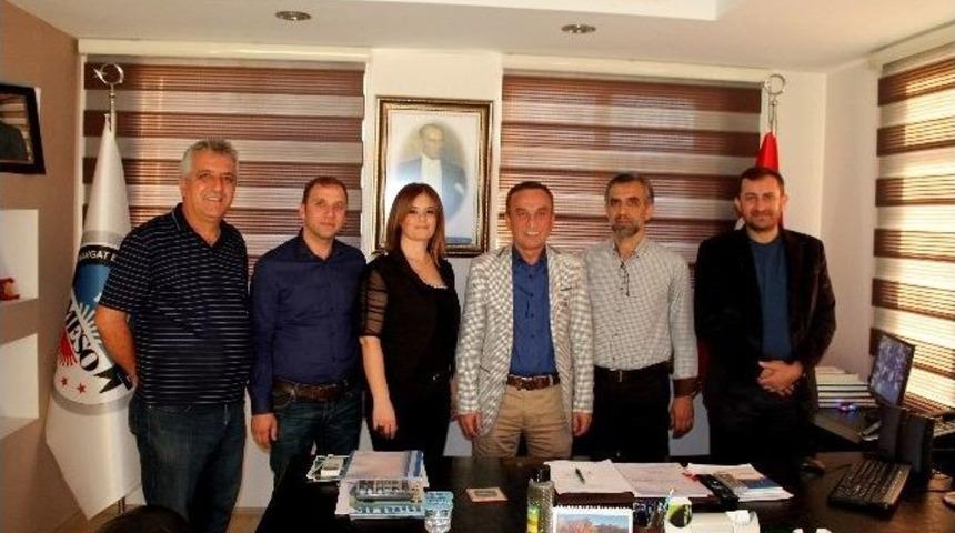 Manavgat Gazeteciler Cemiyeti&rsquo;nden Oda Ziyaretleri