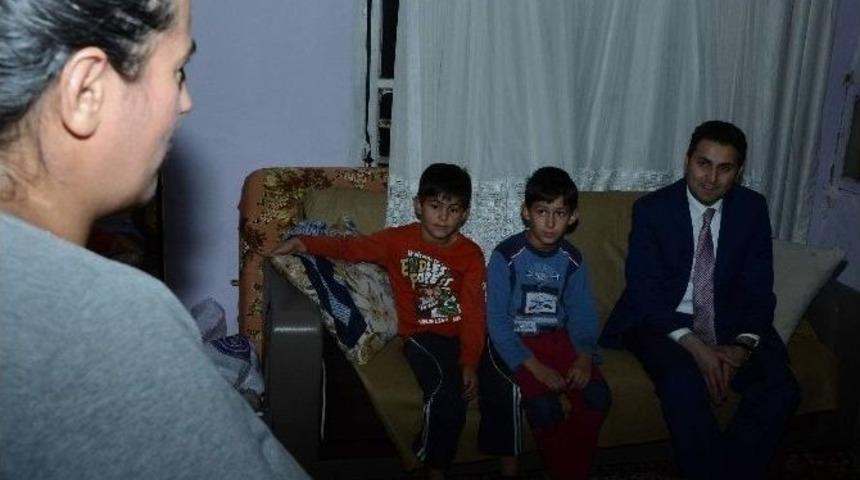 Başkandan &Ccedil;at Kapı Ziyaretler