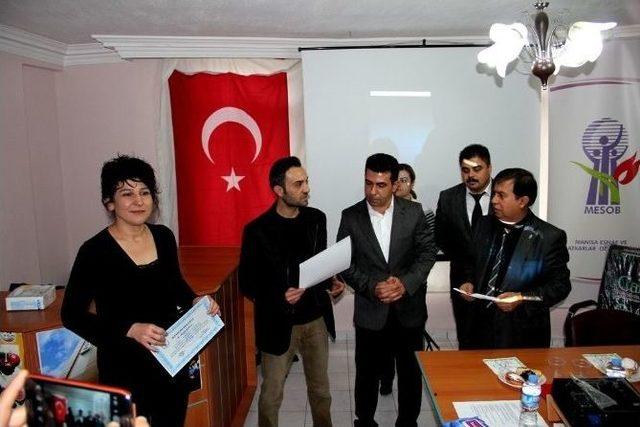 Kosgeb Kursunu Bitirenlere Belgeleri Verildi 1